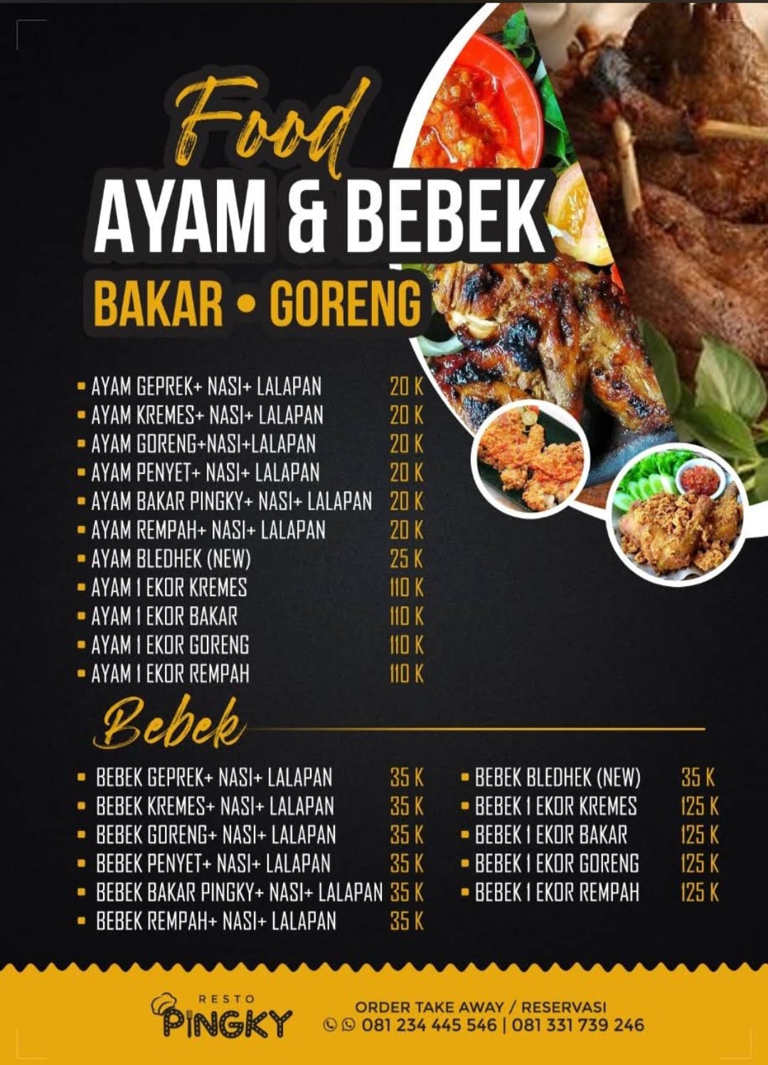Ayam & Bebek