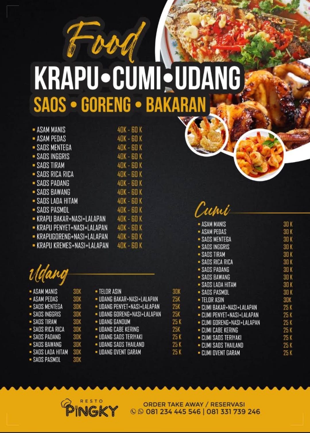 Krapu Cumi Udang